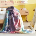 Glow in The Dark Stars Heart Blanket 