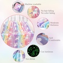 Glow in The Dark Stars Heart Blanket 