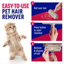 Chom Chom Roller Pet Hair Remover - ChomChom Reusable Dog and Cat Lint Rollers for Furniture, Couch, Car, and Clothes - Limited Dog Edition﻿