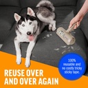 Chom Chom Roller Pet Hair Remover - ChomChom Reusable Dog and Cat Lint Rollers for Furniture, Couch, Car, and Clothes - Limited Dog Edition﻿
