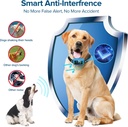 Dog Bark Collar, Rechargeable Smart Collar, Anti Barking Training Collar with 5 Adjustable Sensitivity Beep Vibration