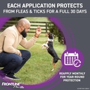 Frontline Plus Flea and Tick Treatment for Small Dogs Upto 5 to 22 lbs