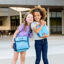 Omie OmieBox Bento Box for Kids - Insulated Lunch Box with Leak Proof Thermos Food Jar - 3 Compartments, 2 Temperature Zones