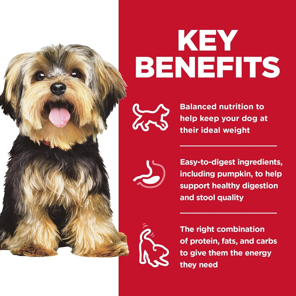Hill's Science Diet Small & Mini, Adult 1-6, Small & Mini Breeds Premium Nutrition, Dry Dog Food