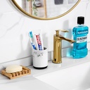 VITVITI Toothbrush Holders for Bathrooms, Toothpaste Tooth Brushing Holder, Bathroom Organizer Countertop for Vanity/Makeup Brushes