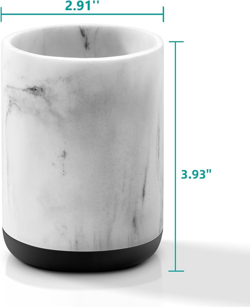 VITVITI Toothbrush Holders for Bathrooms, Toothpaste Tooth Brushing Holder, Bathroom Organizer Countertop for Vanity/Makeup Brushes