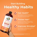 MaryRuth's Liquid Multivitamin + Lustriva® Hair Growth | Biotin 10000mcg | Vitamin D | B Vitamins | Clinically Tested for Thicker Hair, Wrinkles, Fine Lines, Skin Care | Ages 18+