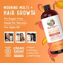 MaryRuth's Liquid Multivitamin + Lustriva® Hair Growth | Biotin 10000mcg | Vitamin D | B Vitamins | Clinically Tested for Thicker Hair, Wrinkles, Fine Lines, Skin Care | Ages 18+