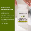 Magnesium Breakthrough Supplement 4.0 - Has 7 Forms of Magnesium: Glycinate, Malate, Citrate, and More - Natural Sleep and Brain Supplement