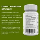 Magnesium Breakthrough Supplement 4.0 - Has 7 Forms of Magnesium: Glycinate, Malate, Citrate, and More - Natural Sleep and Brain Supplement
