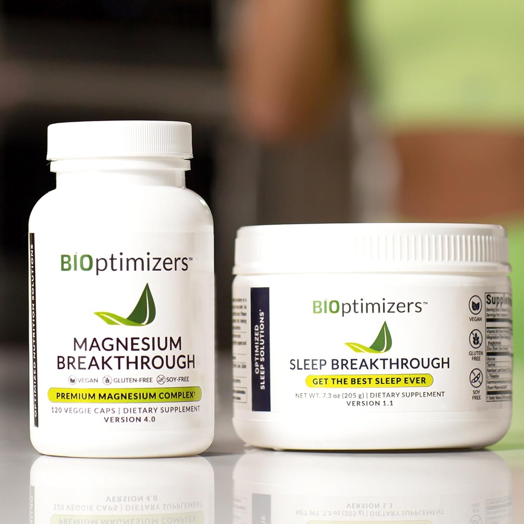 Magnesium Breakthrough Supplement 4.0 - Has 7 Forms of Magnesium: Glycinate, Malate, Citrate, and More - Natural Sleep and Brain Supplement