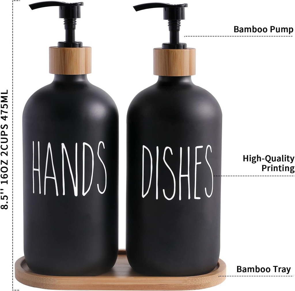 MOMEEMO Soap Dispenser Set