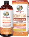 MaryRuth's Liquid Multivitamin + Lustriva® Hair Growth | Biotin 10000mcg | Vitamin D | B Vitamins | Clinically Tested for Thicker Hair, Wrinkles, Fine Lines, Skin Care | Ages 18+